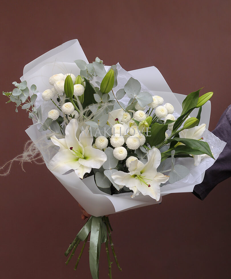 Букет «Молочный коктейль»