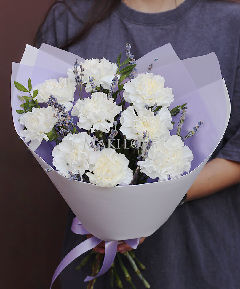 Букет диантусов «Северное сияние»