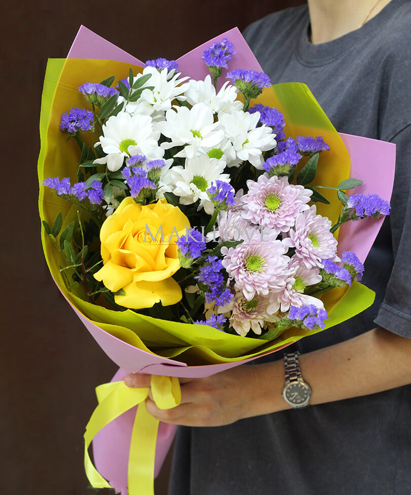 Букет «Сияющая улыбка» 