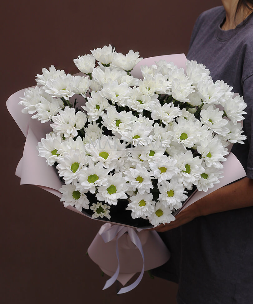 Букет из 11 хризантем