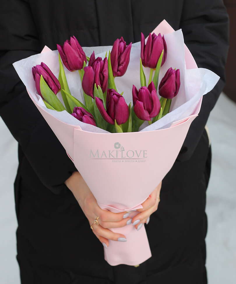 Букет тюльпанов «Аромат весны»