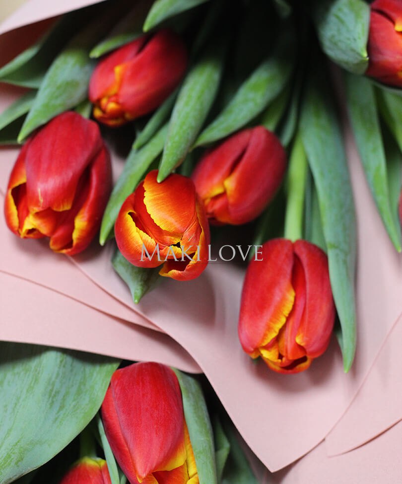 Весенние букеты для корпоративных заказов №2