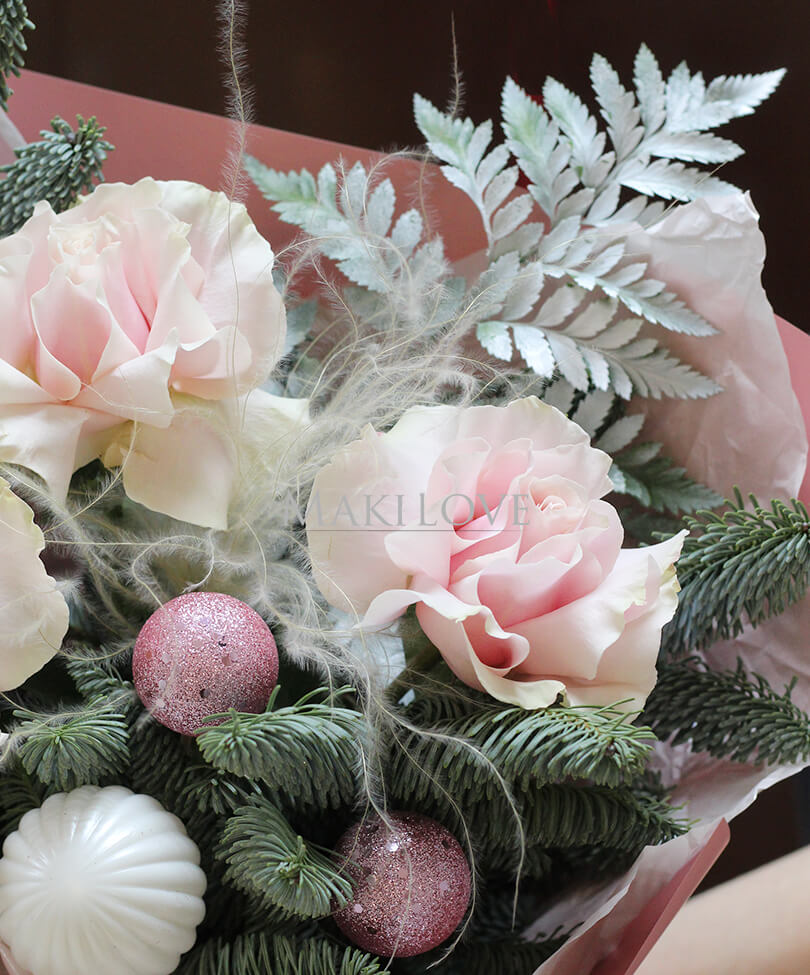 Новогодний букет «С Наступающим!»