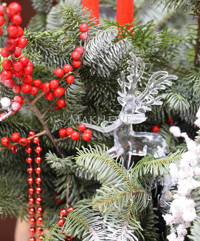 Новогодняя композиция «Winter» из нобилиса