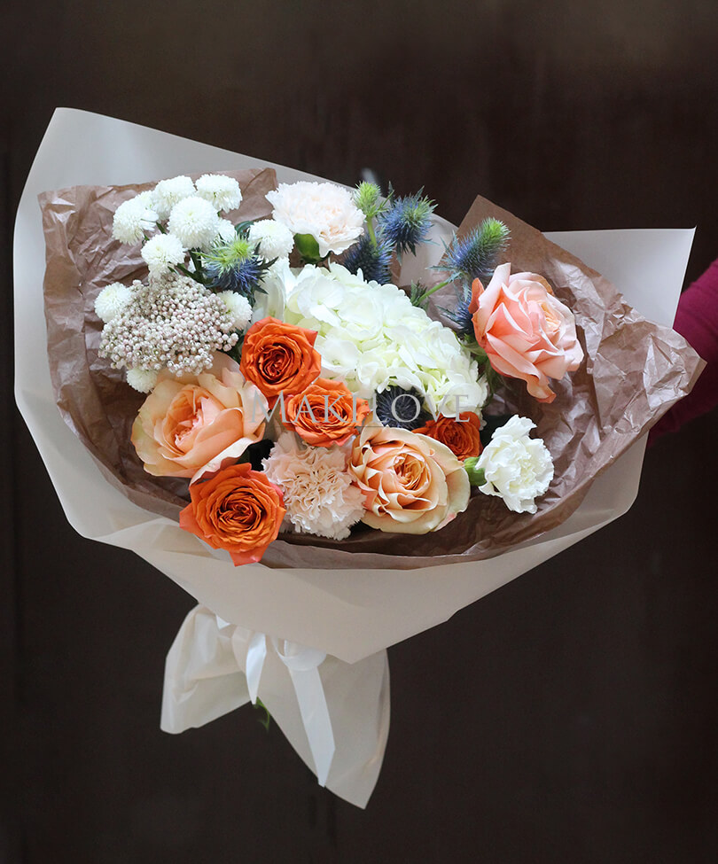 Сборный букет "Песчаный берег"