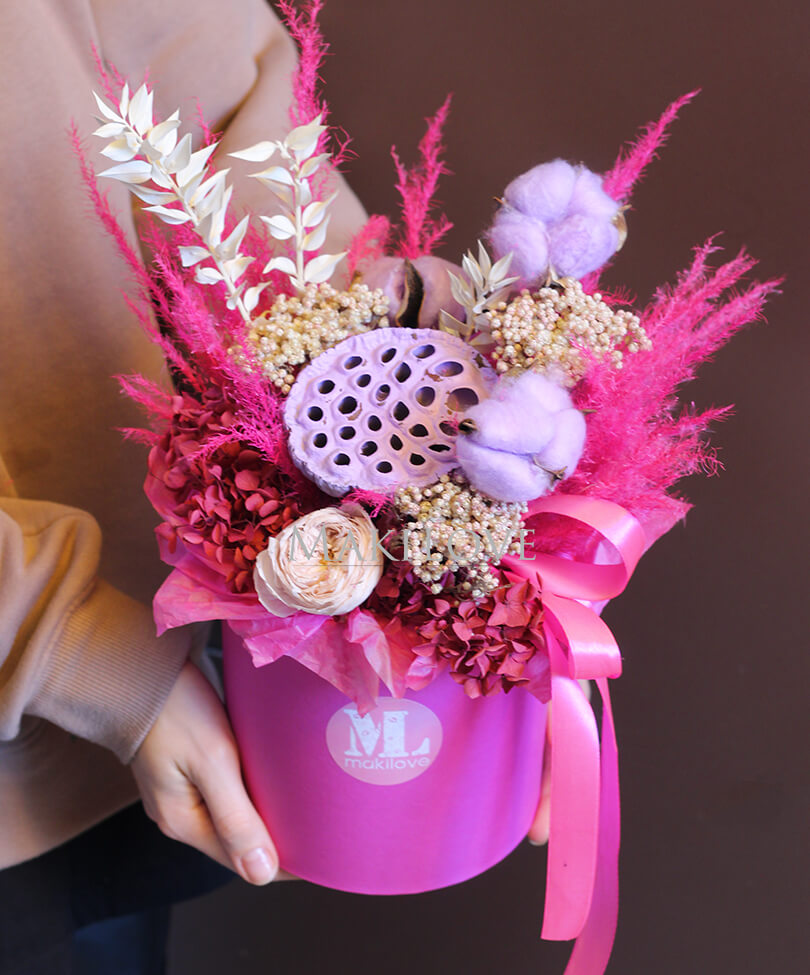 Букет из сухоцветов № 21