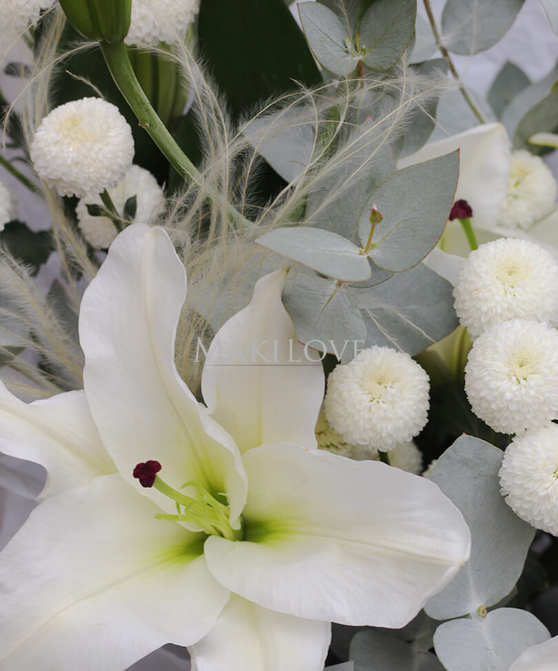 Букет «Молочный коктейль»