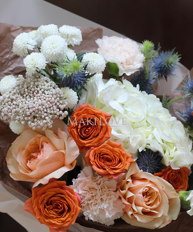 Сборный букет "Песчаный берег"