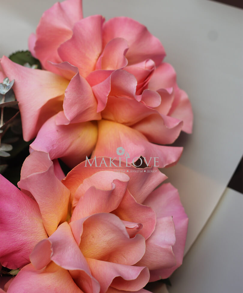 Букет роз «В розовом цвете»