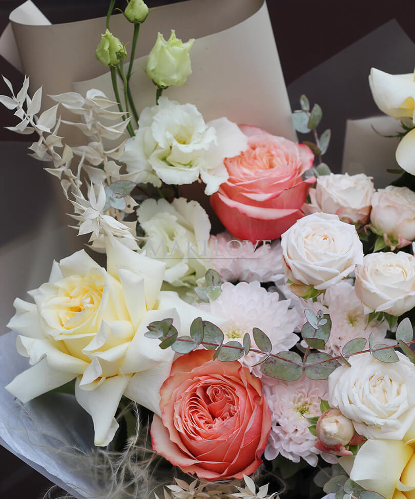 Букет «Карамельный латте»