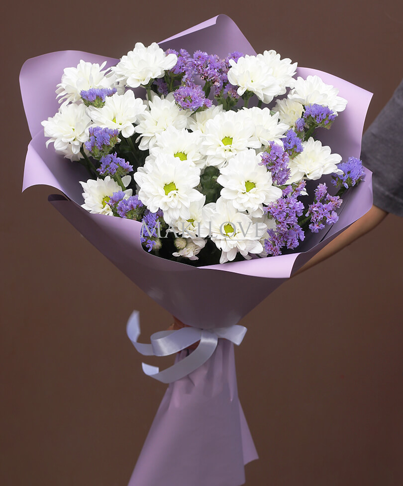 Букет хризантем «Доброе утро!»