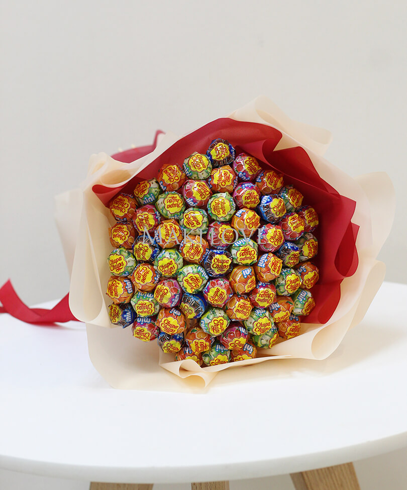 Букет из Chupa Chups