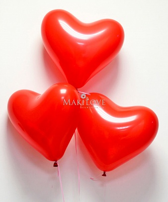 Шары Сердце 3 шт