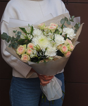 Букет цветов «Медовый месяц»