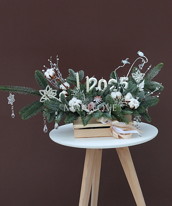 Зимняя композиция «Тайна Рождества»