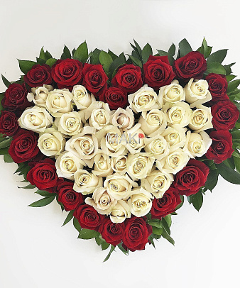 Букет 51 роз «Моей любимой!»