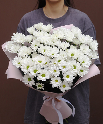 Букет из 11 хризантем