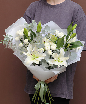 Букет «Молочный коктейль»