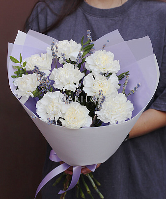 Букет диантусов «Северное сияние»