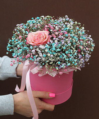 Букет гипсофил «Сияние рассвета»