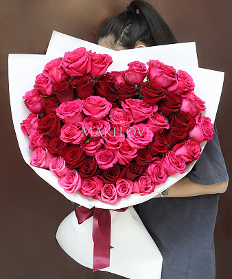 Букет сердце «Желанная»