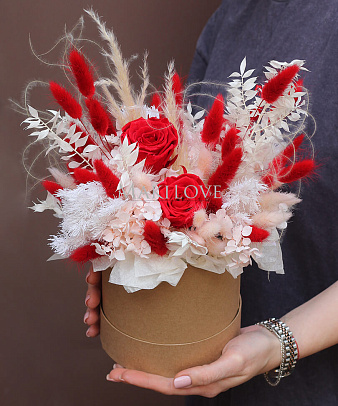 Букет из сухоцветов № 19